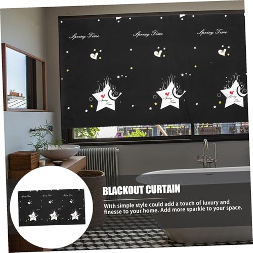 Cortinas opacas Ciieeo para bloquear la luz y decorar ventanas en dormitorios o baños 4