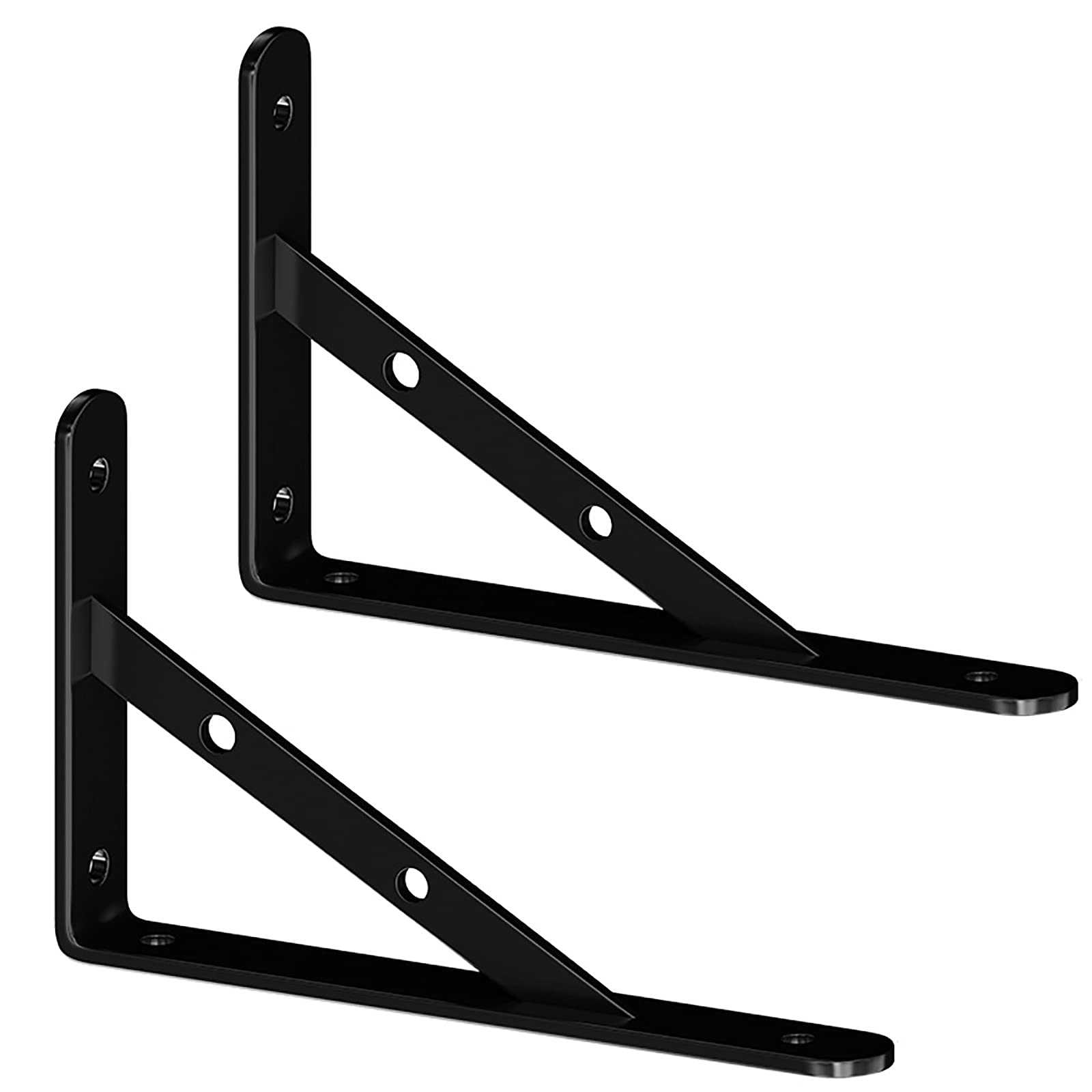 Supports d'étagère triangulaires pour table pliante murale robuste, la solution gain de place