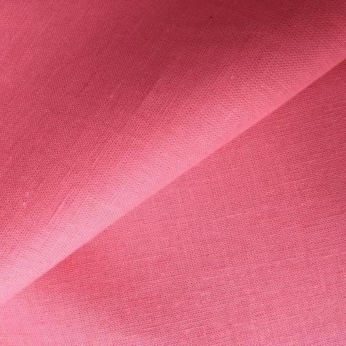 Image of Premium Cotton Flex Fabric for Sewing & Dressmaking | Soft, Breathable, Durable Material | Ideal for Kurtis, Shirts, Dresses, Home Decor & Crafts (Rani Pink, 5 Meters)