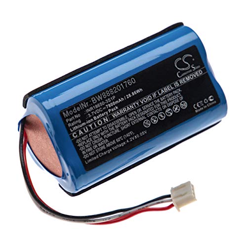  vhbw batteria compatibile con Altec Lansing iMW678, iMW678-BLK, iMW678-BLU, Omni Jacket casse, altoparlanti, speaker (7800mAh, 3,7V, Li-Ion)