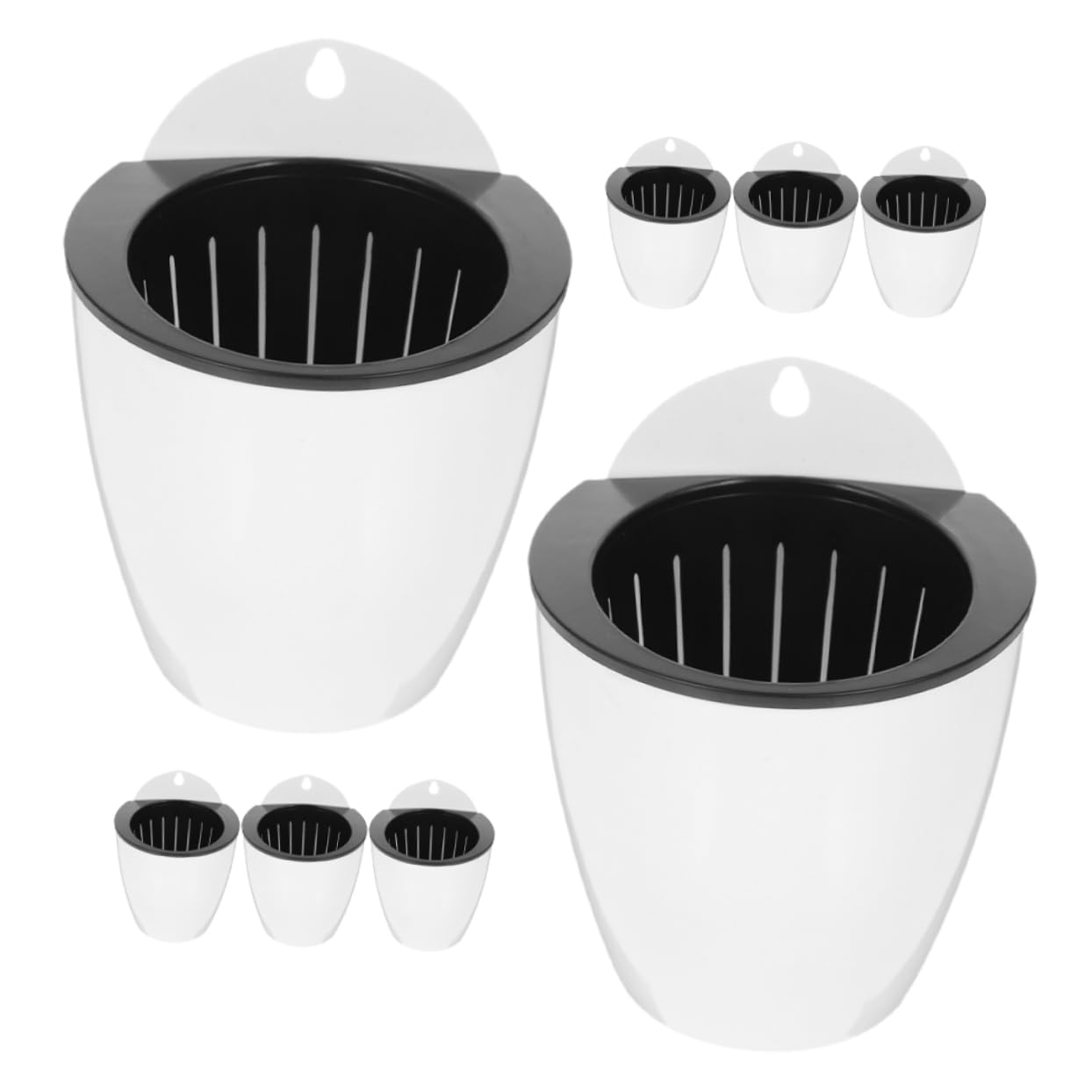 Fioriera Sospesa Autoirrigante Vasi Per Piante Da Fioriere Autoirriganti in Plastica Contenitore Per Fiori Irrigazione Automatica