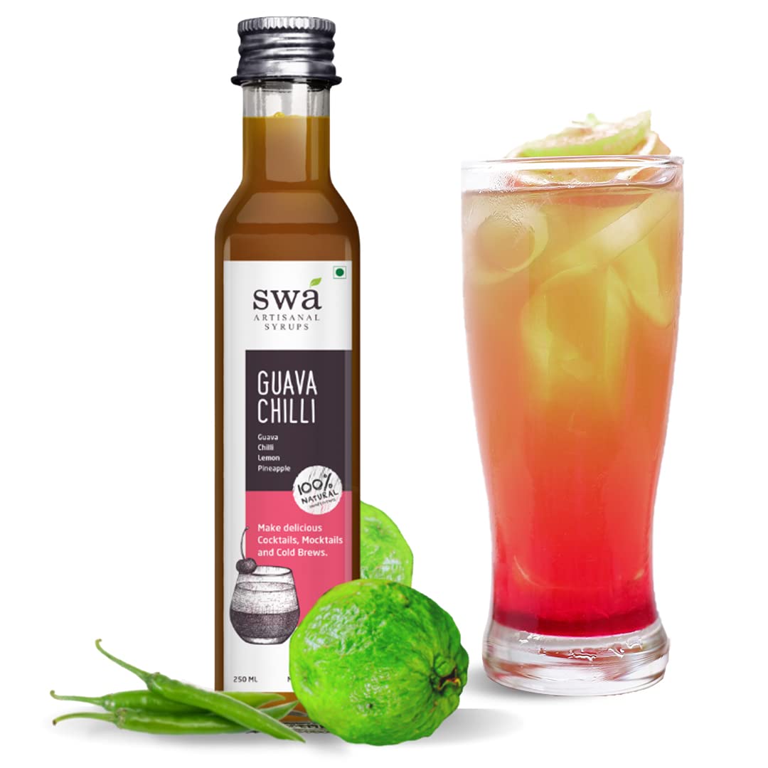 See full amazon price history chart for Swa Artisanal Syrups - Guava Chilli 250ml, 100% Natural, Makes 10-15 Drinks, Syrup for Cocktails/Mocktails/Kids Lemonades/Cold Brew Coffees Swa Artisanal Syrups - Guava Chilli 250ml, 100% Natural, Makes 10-15 Drinks, Syrup for Cocktails/Mocktails/Kids Lemonades/Cold Brew Coffees (B091FTDV5F) Amazon Price History, Amazon Price Tracker