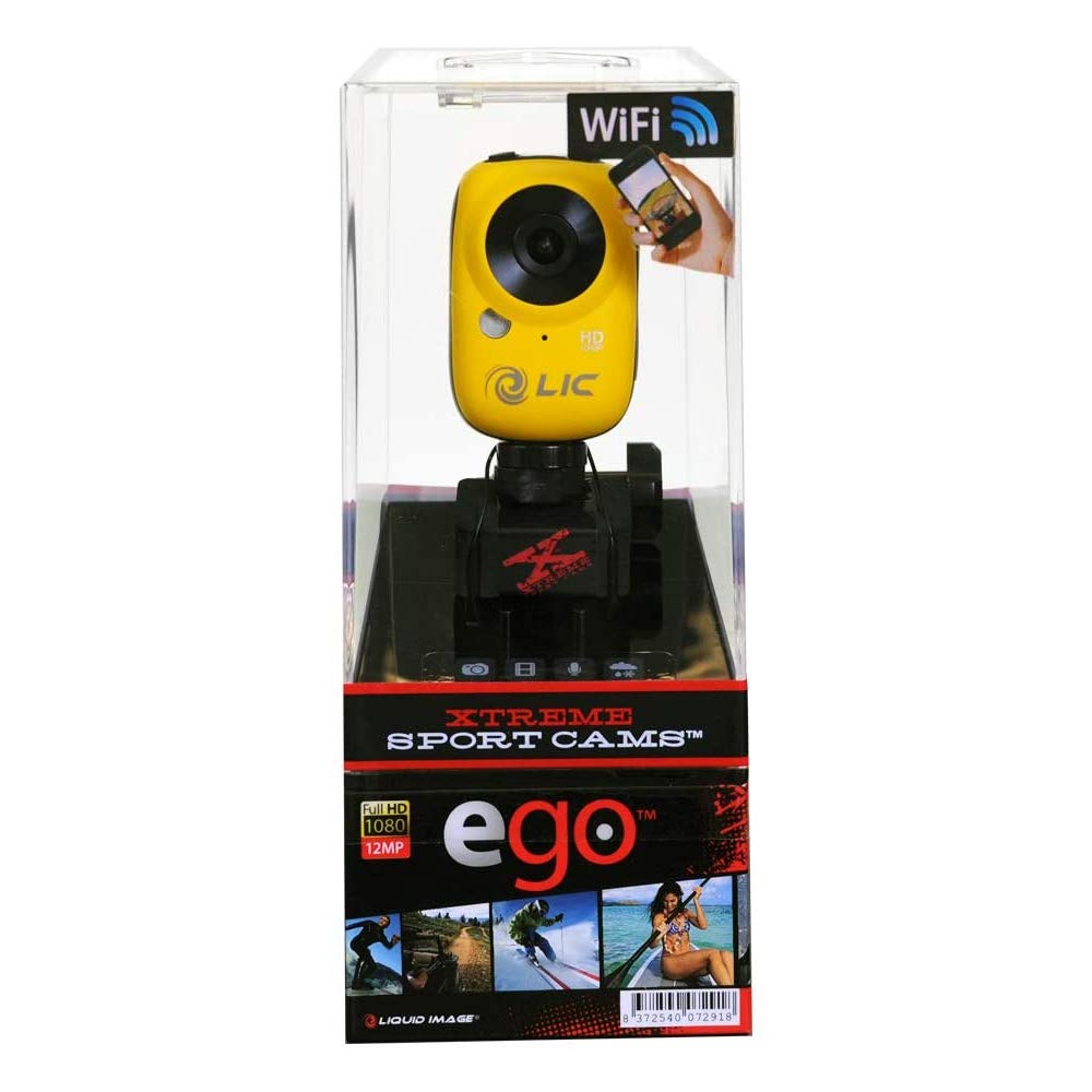 Liquid Image 118521 Action-Cam EGO, Giallo