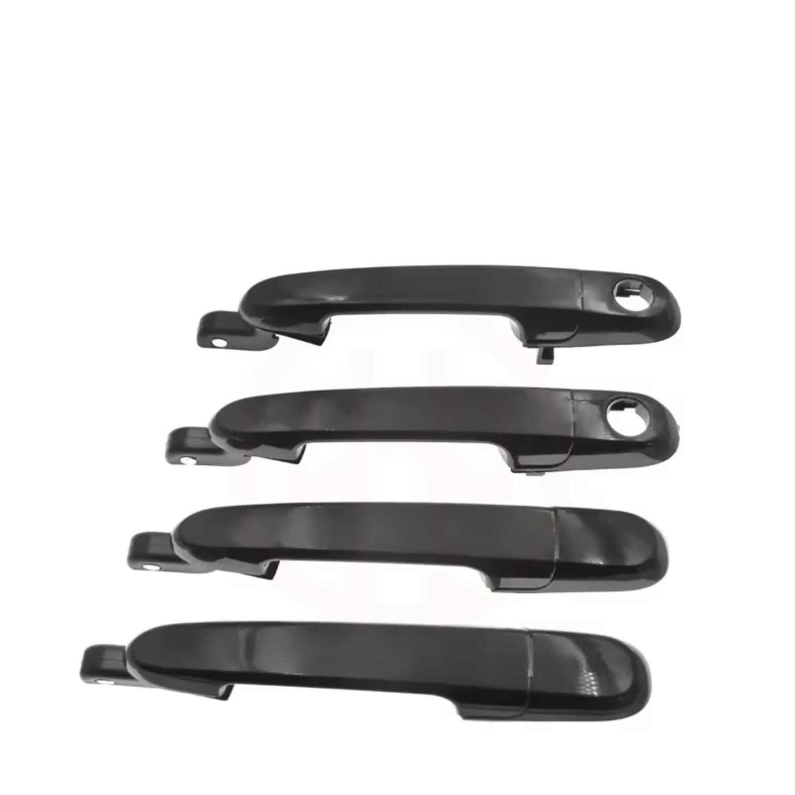 Feoosvx for Hyundai for Accent 2006-2011 1.6L 82650-1E050,82660-1E050,83650-1E050 Outside Exterior Door Handle 4PCS Door Handle Handle Side