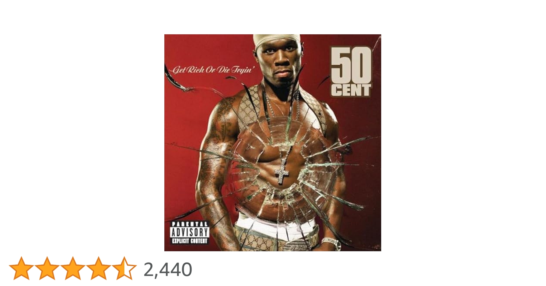50 Cent Get Rich Or Die Tryin' 当時盤 おまけ付き When did 50 Cent release Get Rich or Die Tryin' [Japanese