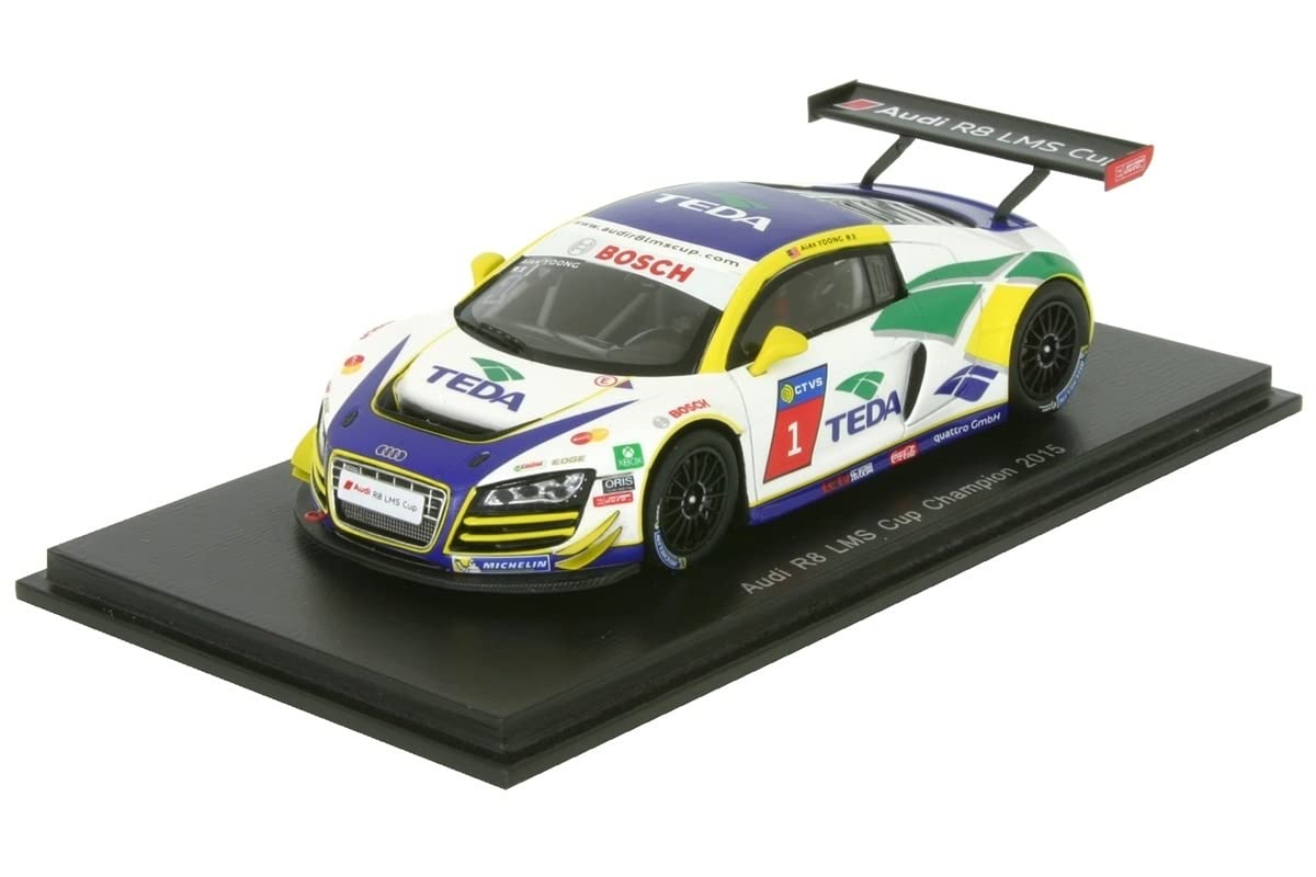 Spark – sa085 – Audi R8 LMS Cup – Champion 2015 – Scala 1/43 – Blu/Bianco