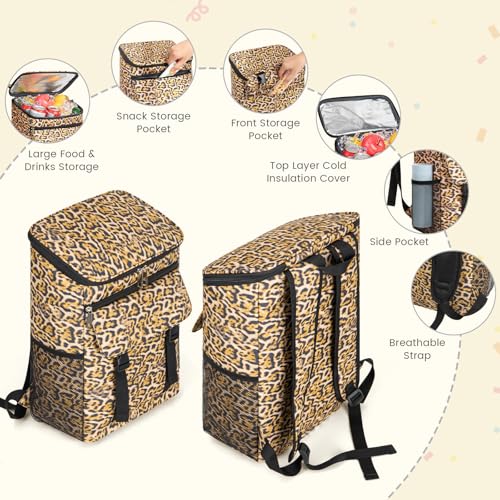 Image of Backpack Cooler - 30 Cans Insulated Cooler Backpack for Men & Women