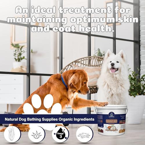 Image of Madra Mor Coconut Mud Dog Wash Spa Essentials | Dog Grooming | Dry Skin Treatment | 7.5lb Pail with Worldwide Nutrition Multi-Purpose Keychain