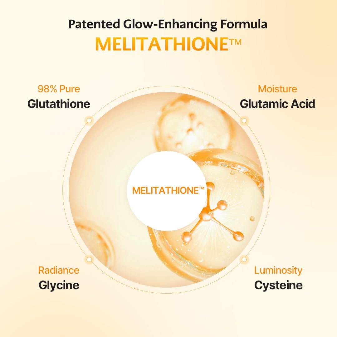 Meliturn Glutathione Cream Mask - 2% Niacinamide & Vitamin C, Visibly Fades Dark Spots & Uneven Tone Look, Brightening Korean Sheet Mask for Radiant Skin, Fragrance-Free (Butterfly Zone)