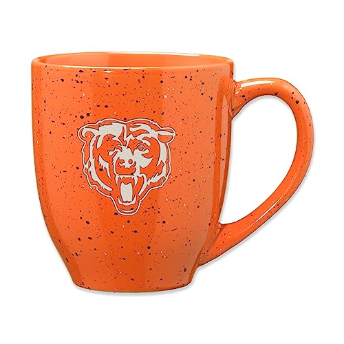 Image of Rico Industries NFL Football 16 oz Team Color Laser Engraved Speckled Ceramic Coffee Mug