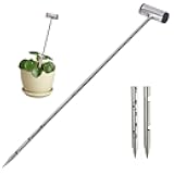 Soil Probe 14 Inches Moisture Meter for Plants, T-Handle Soil Moisture Sampler with Dual Scale Markings, House Plant Water Monitor No Batteries Required