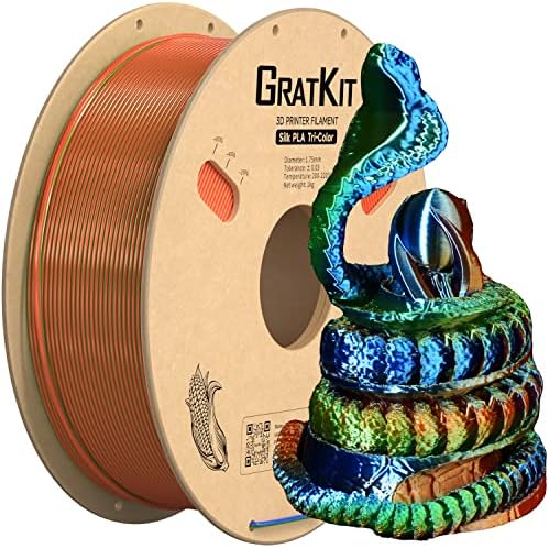 GratKit PLA Silk Blue 1.00kg