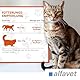 alfavet FeliGum Dia, Ergänzungsfuttermittel bei Durchfall für Katzen, Resorptionsstörungen des Darms, Kaudrops, 40g Beutel