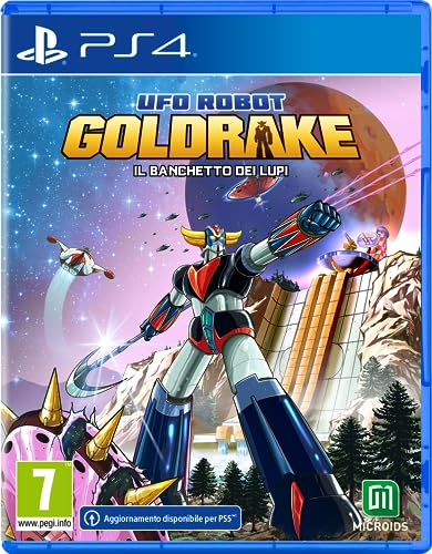 Jeu vidéo UFO Robot Goldrake pour vos soirées gaming nostalgie