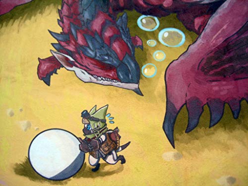 Monster Hunter World - Badehandtuch - Rathalos &