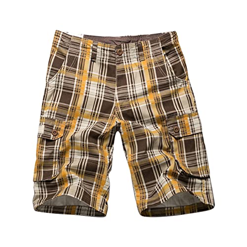 Short pour homme avec poches cargo et coupe ample de travail