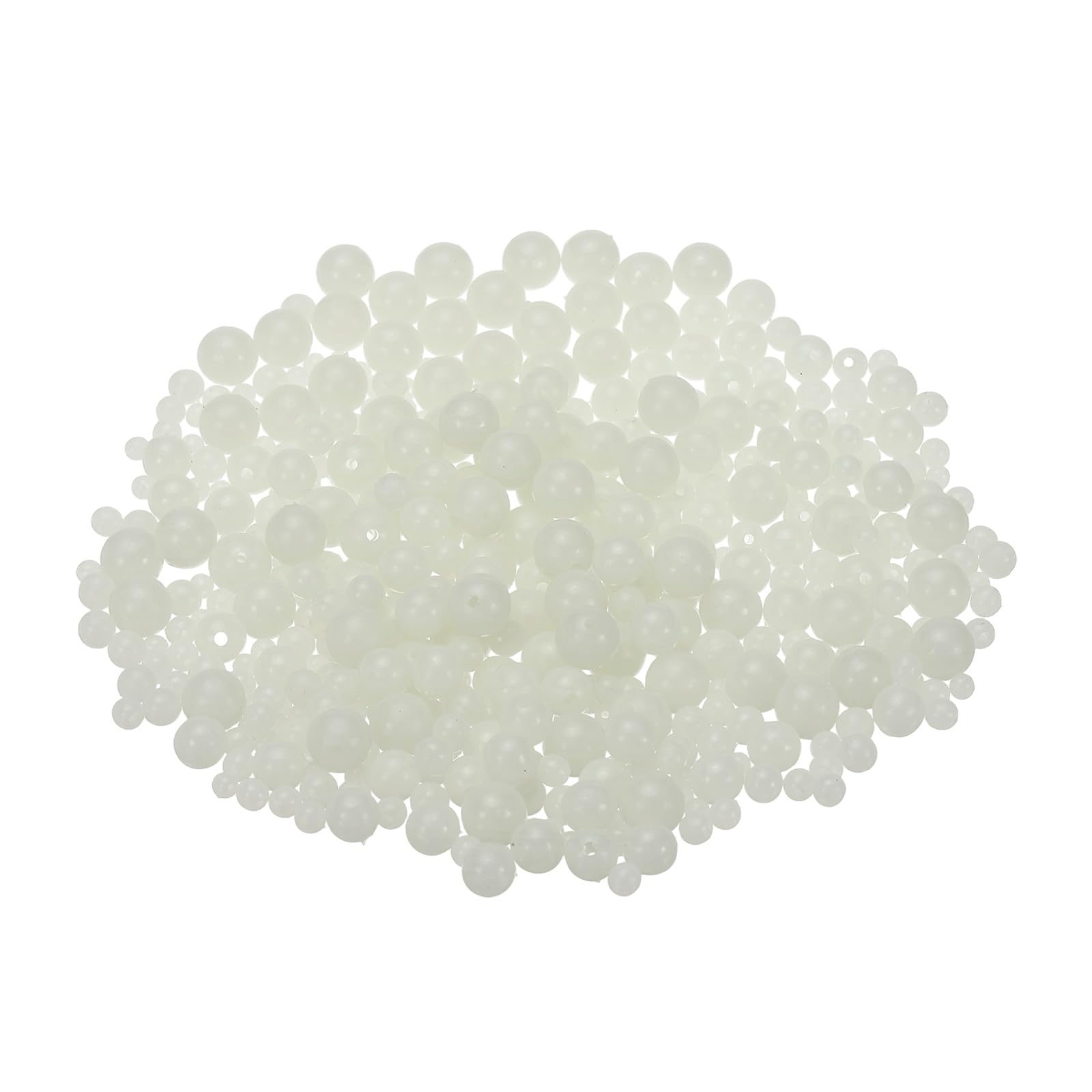 Fishing Beads Glow Hard Plastic Fishing Bait Eggs Lure Rigs Accessories, Fit for Saltwater Freshwater