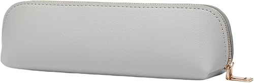 Miniatura 23 de Caja de lápices de lona de algodón y bolsa de lápices multifuncional simple con cremallera Almacenamiento portátil (negro)