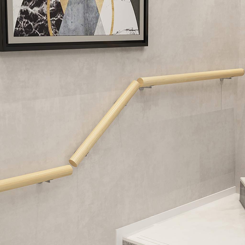 Kit complet de main courante en bois noble pour escalier intérieur