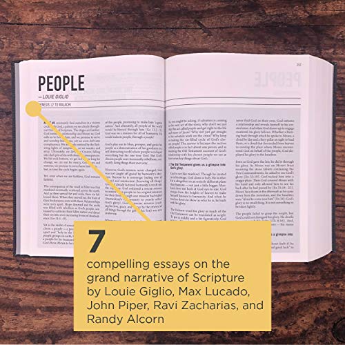 The Jesus Bible, ESV Edition, Cloth over Board, Gray - Image 4