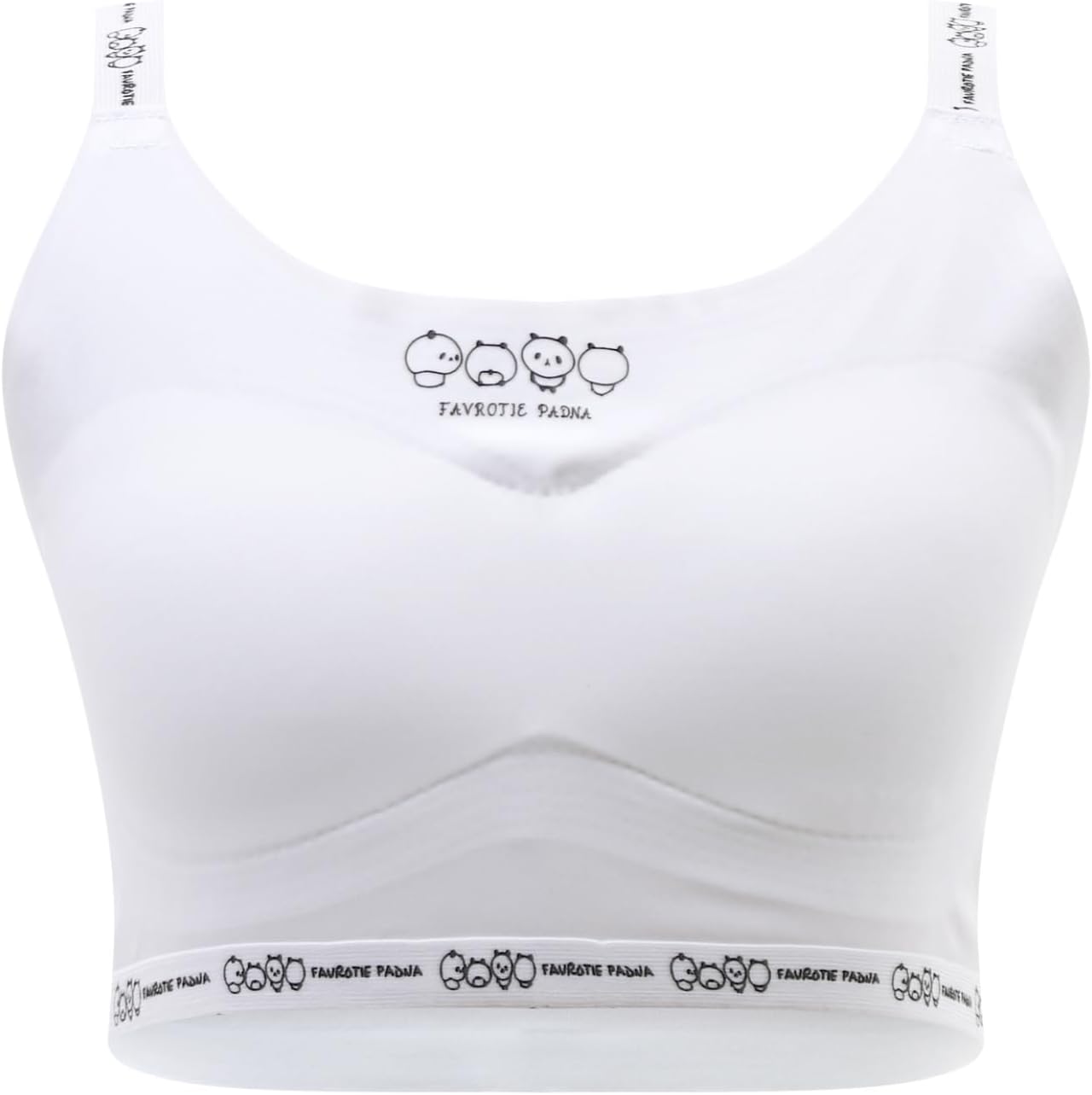 Kids Girls Elastic Straps Crop Cami Seamless Training Bras Fixed Pads Underwear Cami Sports Bras