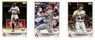 2022 Topps Opening Day Baseball Arizona Diamondbacks Base MLB Hand Collated Team Set in Near Mint to Mint Condition of 3 C...