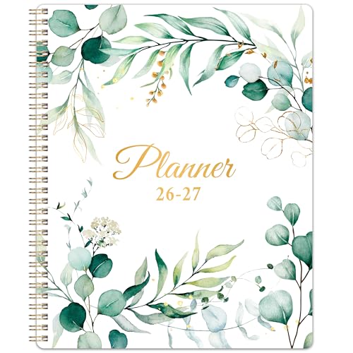 Planner 2026-2027 - 9" x 11" Planner 2026-2027 Weekly and Monthly, from JUL. 2026 to JUN. 2027, 26-27 Academic Planner with Tab, Twin-Wire Binding, Inner Pocket