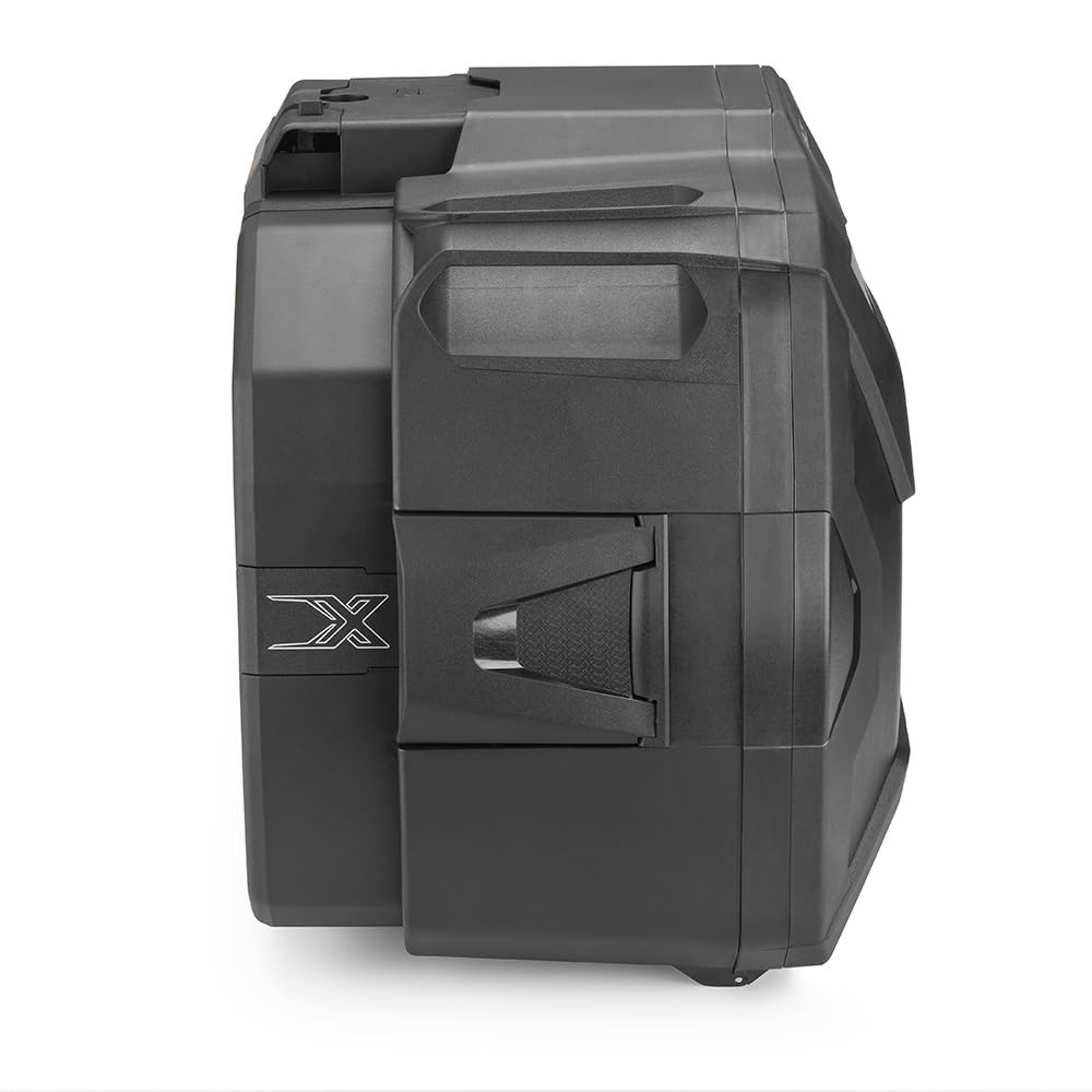 Generico XP01PBA XSPACE VALIGIA BAULETTO ESPANDIBILE compatibile con GIVI PIASTRE E SUPPORTI MONOKEY MOTO SCOOTER 27/36 LT