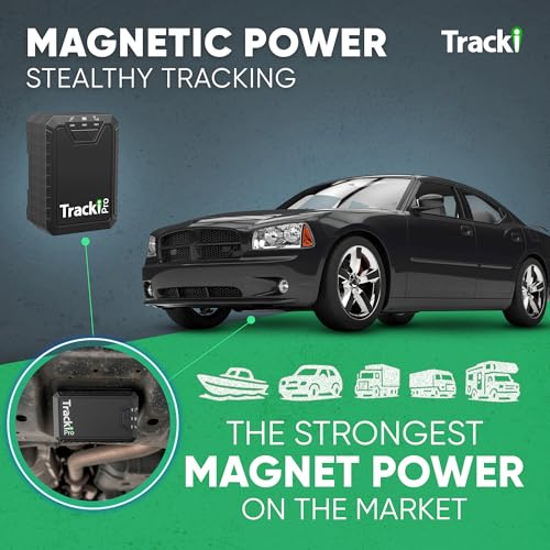 Image of Tracki Pro GPS Tracker for Vehicles, Subscription Required, Cancel Anytime - Track Cars & Assets for Months - Hidden GPS Tracker for Car (Tracker + 6M Subs.)