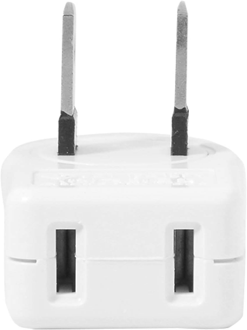 xiwai NEMA 1-15P USA Outlet Saver Power Extension Adapter 2-Prong 2 Outlets 90 Degree Up Down Angled