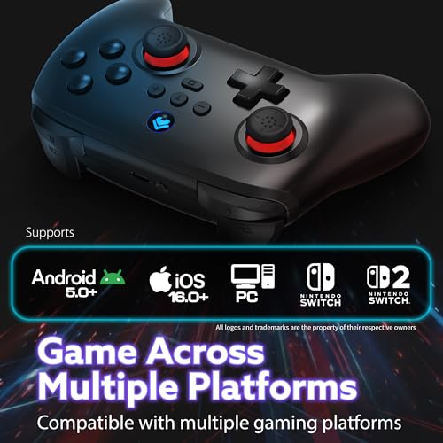 Image of Fosmon Wireless Gaming Pro Controller For Nintendo Switch 2 /1 /Lite /OLED
