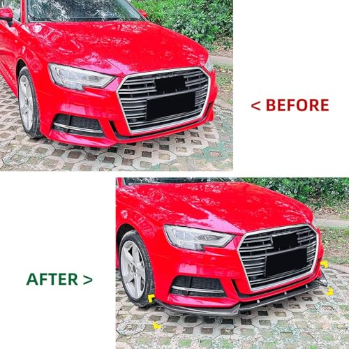 Kits Carrosserie Audi A3 S3 8V Séparateur Parechocs Look Sportif