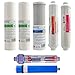 Produktbild SUPREME Ersatzfilterset inkl. Membrane für 7 Stufen Umkehrosmoseanlage Trinkwasseranlage RO7 Trinkwasserfilter Osmosefilter Membranfilter Osmoseanlage Wasserfilter