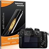 Swido - Protector de pantalla para Panasonic Lumix DC-GH5 [Anti-reflejo], antirreflejos, mate, sin burbujas, extremadamente resistente, antihuellas, protector de pantalla