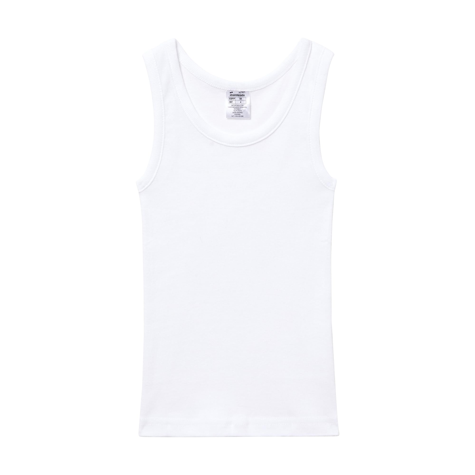Abanderado Camiseta sport de tirantes Junior Algodón 100% Niño x1