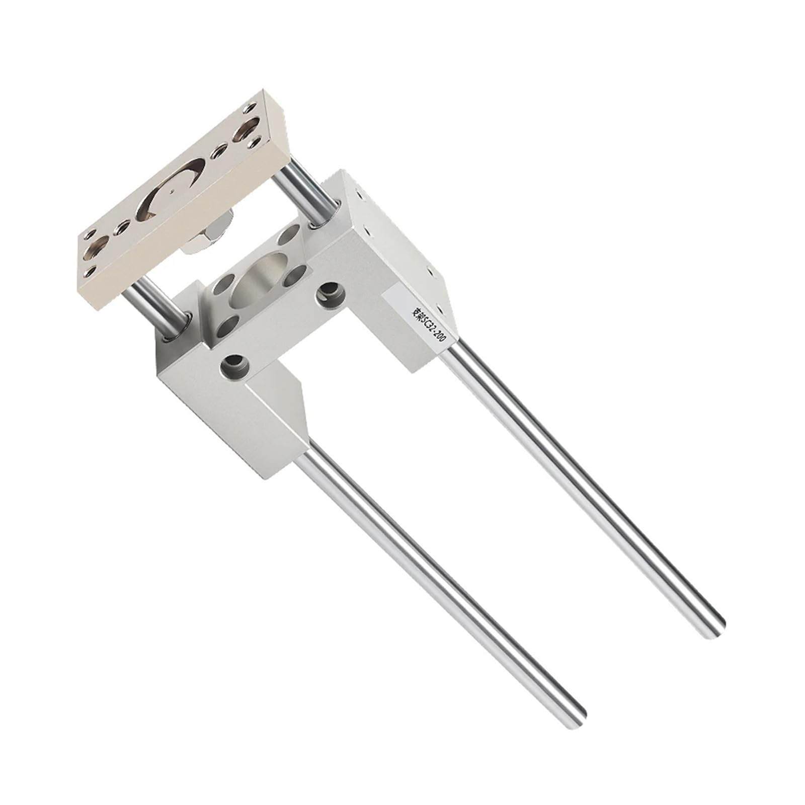 Cylindre pneumatique SC50 support de guidage linéaire pour piston de montage mécanique