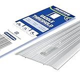 JELOSTONE 6''W x 1/4''H x 48''L - Commercial Aluminum Door Threshold(Mill Aluminum)- Door Saddle- ADA...