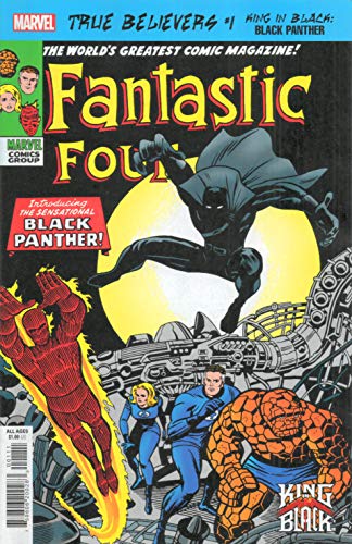 True Believers King In Black Black Panther #1 Reprinting Fantasti...