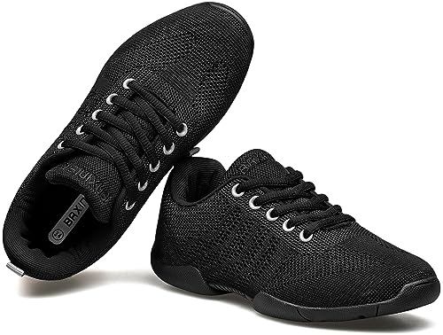 Girls White Cheerleading Shoes Lightweight Competition Tennis Shoes Women Hip Hop Gymnastics Dance Sneakers2