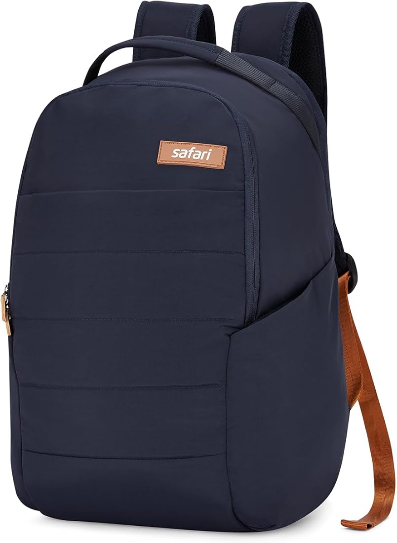 Safari Rizz 24L College Backpack, 2 Compartments, 17" Laptop Compatible, Smart Trolley Sleeve, Front Pocket, Travel Bag, School Bag for Boys and Girls...