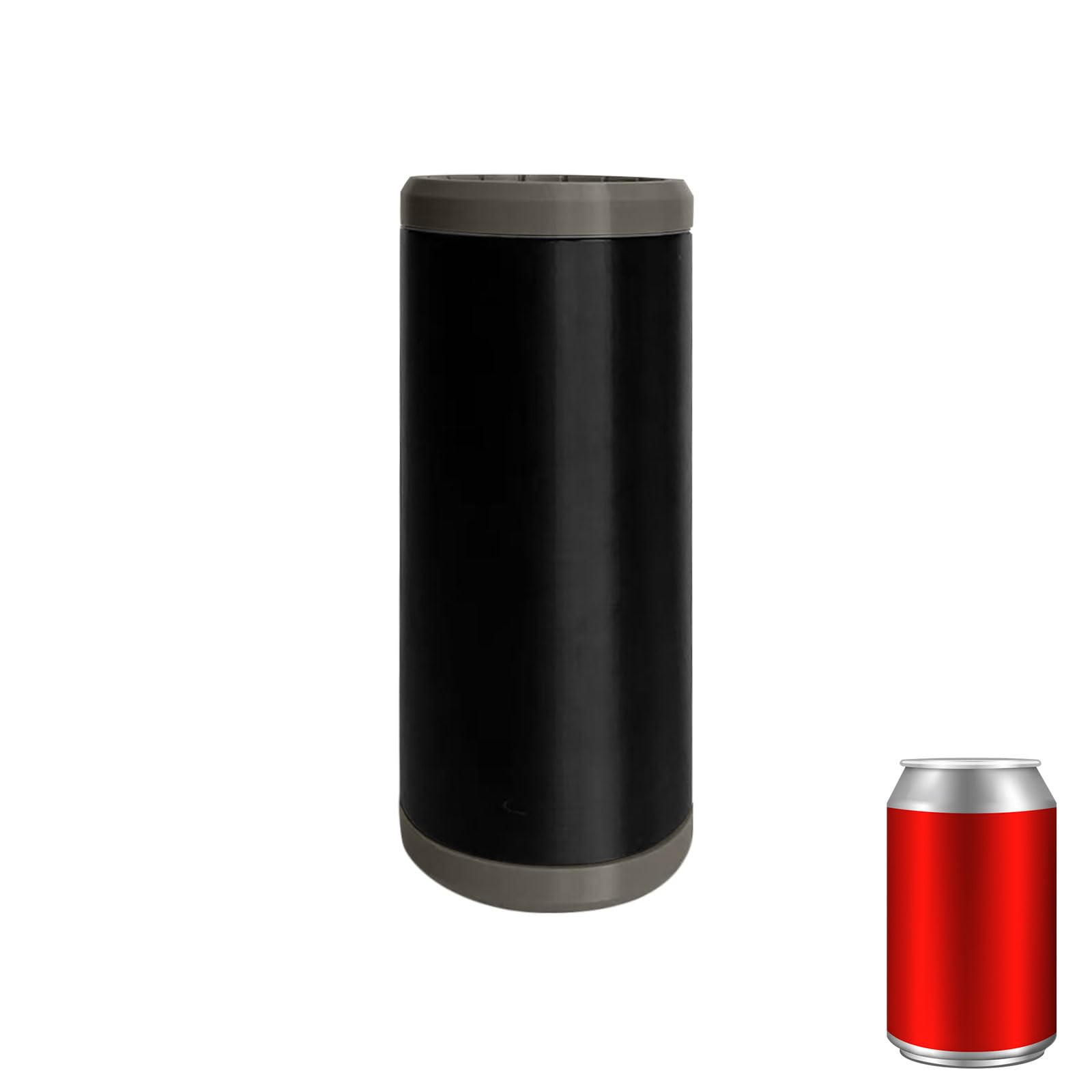 alloneslife Portable Can Cooler Sleeve for 12oz Beverages Insulated Drink Holder Travel Camping Gear Can Cooling Holder