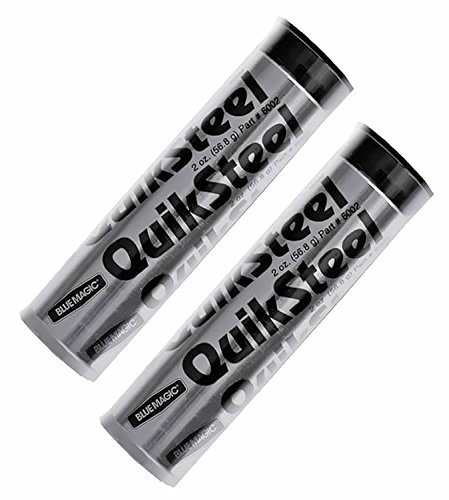 Blue Magic 16502TRI QuikSteel 2 Oz. Plastic Repair Epoxy Putty For