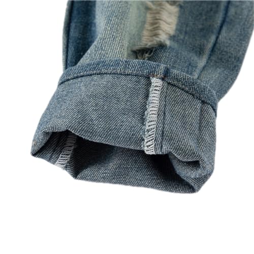 Boys Jeans Kids Denim Pants Child Straight Leg Jeans Slim Fit Denim Pants4