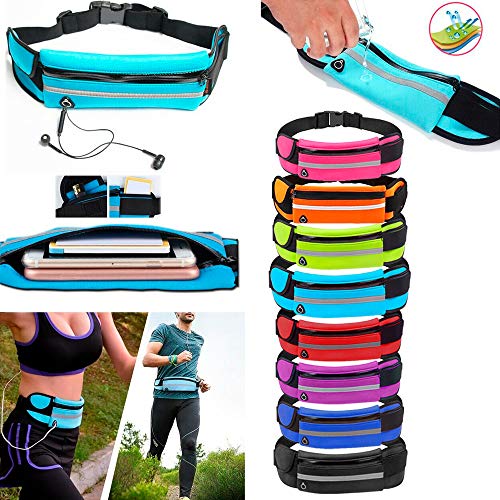 Pochete Esportes Porta Celular Academia Corrida Cinta Fiitness Cores Unissex (Vemelho)