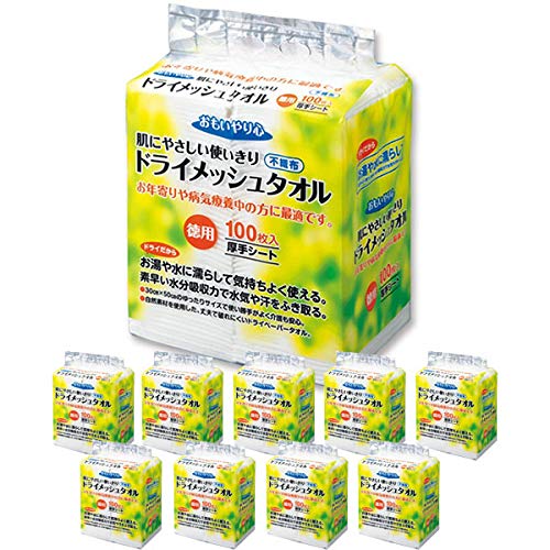 Amazon.co.jp: ＜ おもいやり心 ＞ ドライメッシュタオル N-100 30