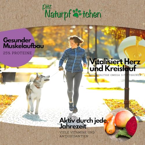 Naturpfötchen Freilandgans - Kaltgepresstes Premiumfutter aus Freilandhaltung - Reich an Ballaststoffen und Protein (25%) - ohne Konservierungsstoffe - Produziert von der Markus Mühle (5kg)