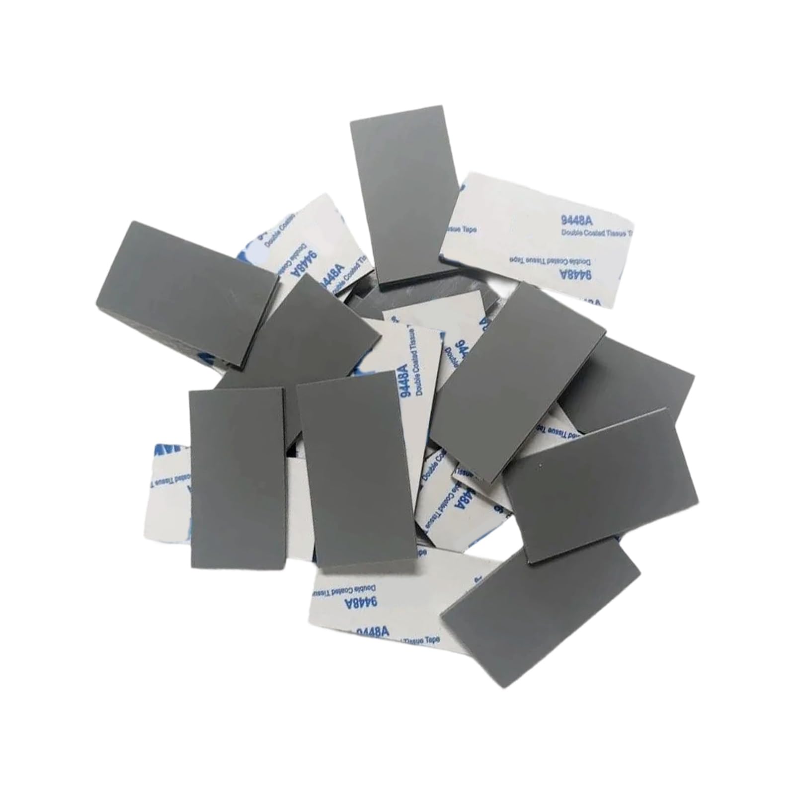 10pcs Silicone Mat Rectangle Feet Pad Anti Slip Shock Absorption Foot Pad for Controller Keyboard Laptop Furniture Mat