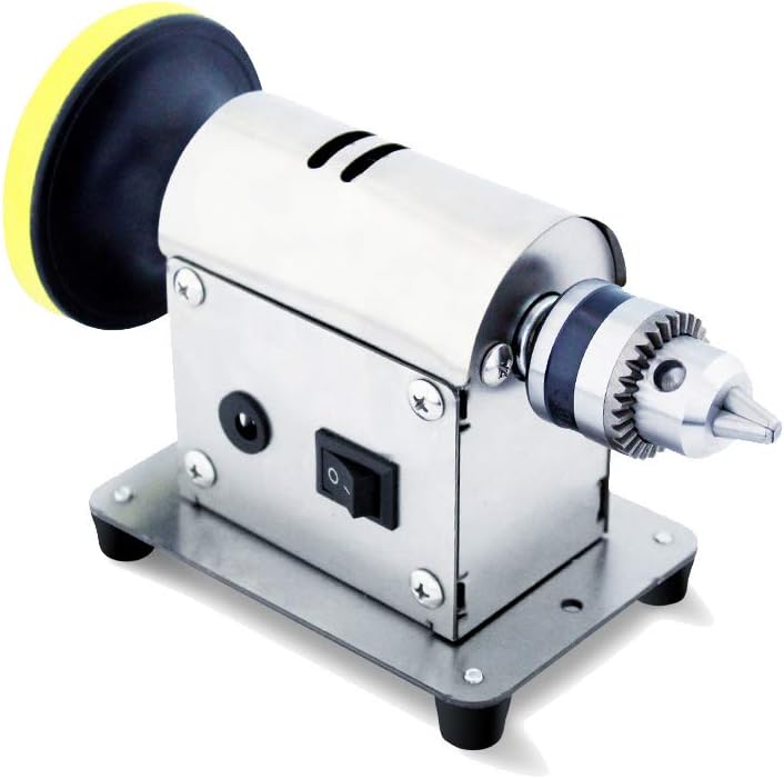 Jewelry Polishing Machine, Multifunction Jewelry Rock Grinder Bench Buffer Polisher Output Speed 4500-9000rpm