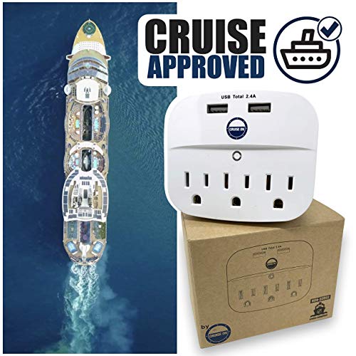 image for Cruise On Cruise Approved Power Strip - Non Surge Protector for Cruise