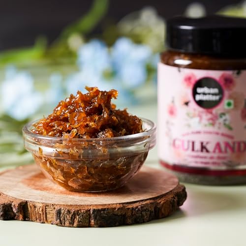 Image of Urban Platter Natural Himalayan Gulkand Rose Petal Jam, 300 g (Pack of 2)